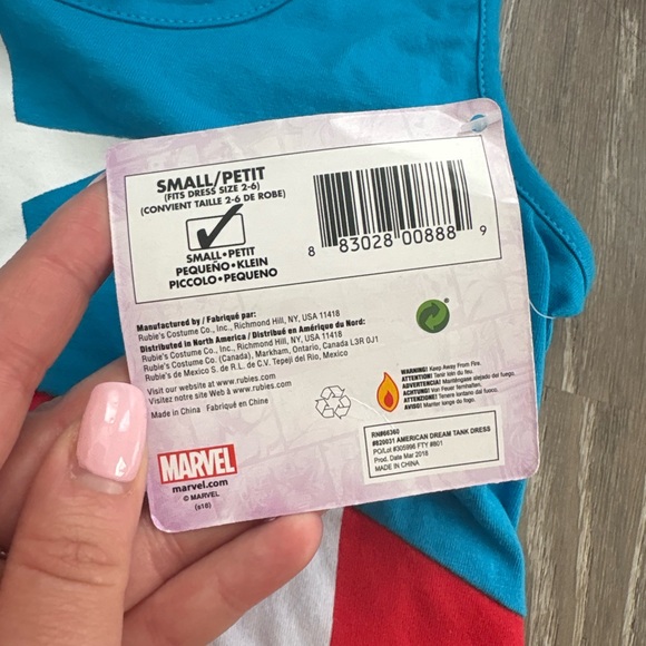 Marvel New with tag size S Tank dress - Picture 4 of 4